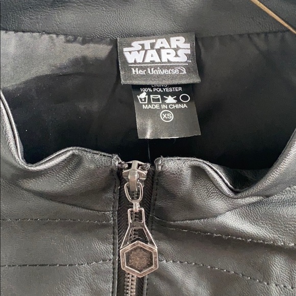 Her Universe Kylo Ren Faux Leather Jacket - Picture 2 of 3
